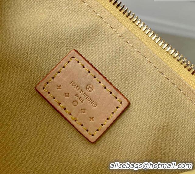 Pretty Style Louis Vuitton Nano Speedy Mini Bag in Monogram Vernis Leather M83000 Yellow 2024