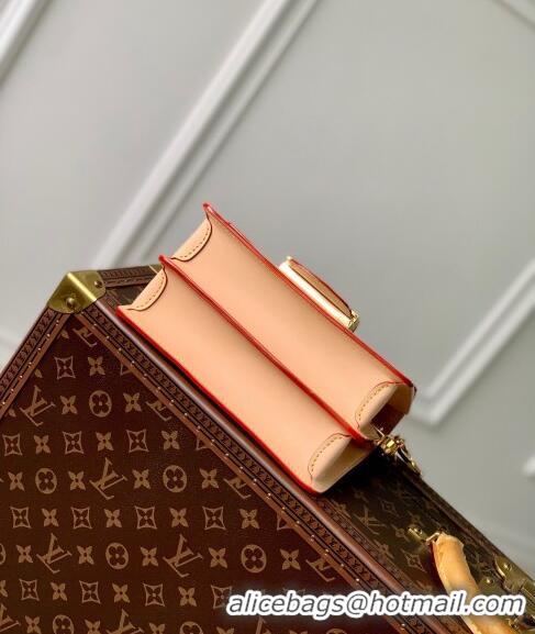 Luxury Cheap Louis Vuitton Mini Dauphine bag in Multicolor Beige Monogram Jacquard Fabric M24841 2024