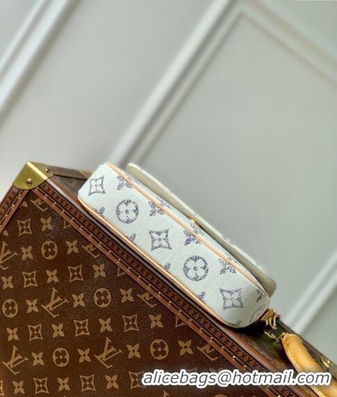 Top Quality Louis Vuitton Wallet on Chain Ivy Mini bag in Multicolor Beige Monogram Jacquard Fabric M83499 2024