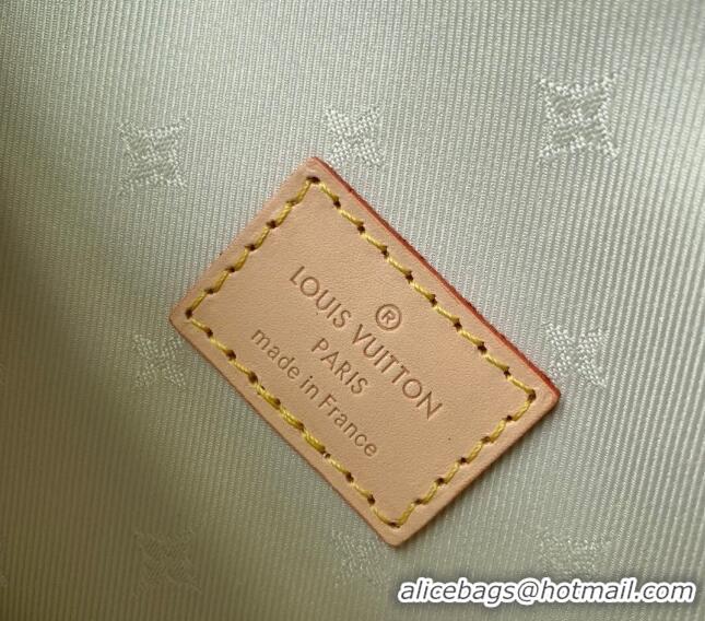 Top Quality Louis Vuitton Wallet on Chain Ivy Mini bag in Multicolor Beige Monogram Jacquard Fabric M83499 2024