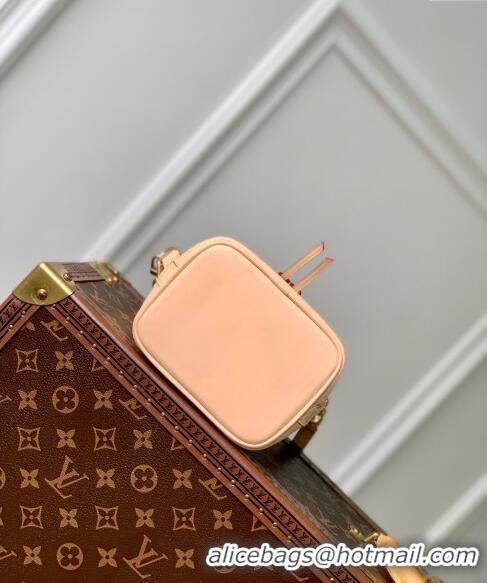 Famous Brand Louis Vuitton Nano Noé Mini bag in Multicolor Beige Monogram Jacquard Fabric M83453 2024