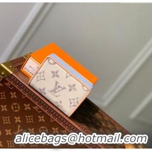 Buy Luxurious Louis Vuitton Lou Wallet in Multicolor Beige Monogram Jacquard Fabric M83500 2024