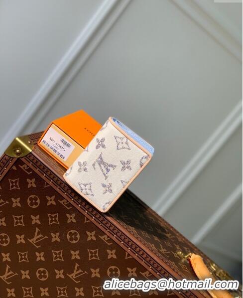 Buy Luxurious Louis Vuitton Lou Wallet in Multicolor Beige Monogram Jacquard Fabric M83500 2024