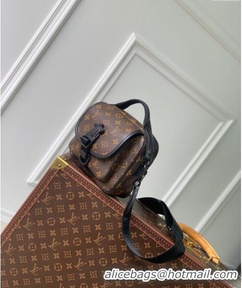 Reasonable Price Louis Vuitton Men's Quest Messenger bag in Monogram Macassar Canvas M46973 2024