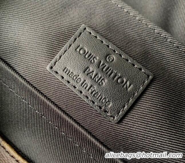 Low Price Louis Vuitton Men's LV Trail Messenger bag in Monogram Macassar Canvas M46972 2024