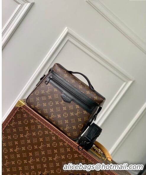 Low Price Louis Vuitton Men's LV Trail Messenger bag in Monogram Macassar Canvas M46972 2024