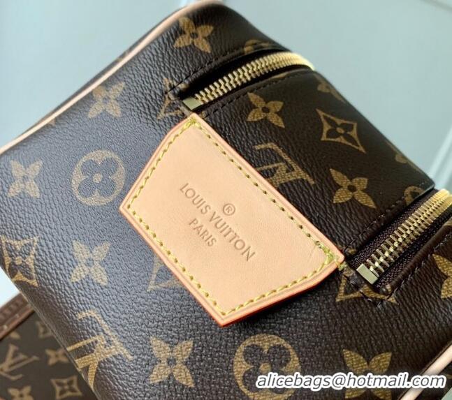 Good Quality Louis Vuitton Dopp Kit Toilet Travel Pouch M44494 in Monogram Canvas/Nude 2024