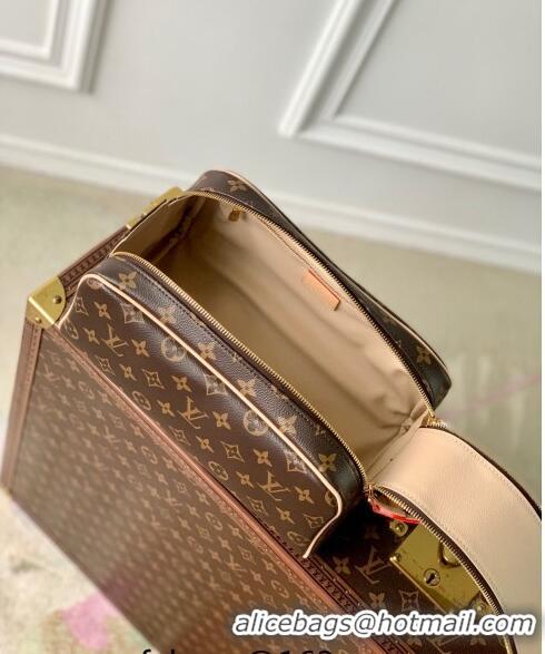 Good Quality Louis Vuitton Dopp Kit Toilet Travel Pouch M44494 in Monogram Canvas/Nude 2024