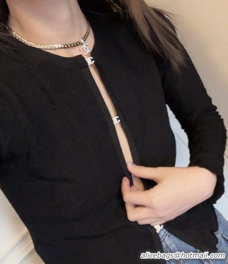 ​Good Quality Chanel Cardigan CH8741 Black