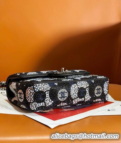 Buy Discount Chanel Crystals Evening Bag AS4297 Black/White