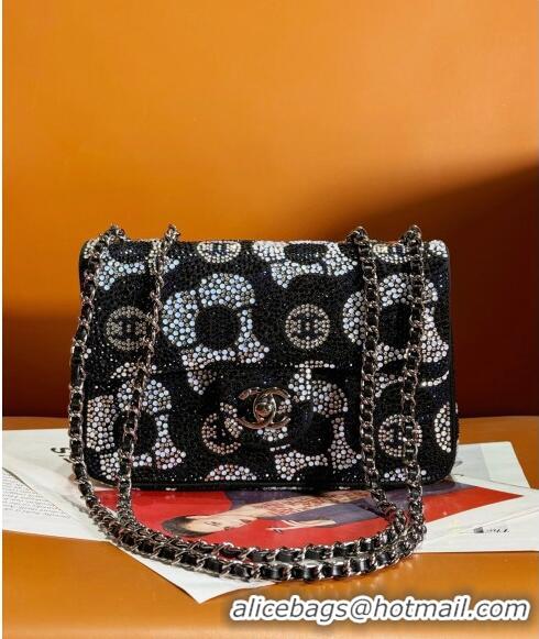 Buy Discount Chanel Crystals Evening Bag AS4297 Black/White