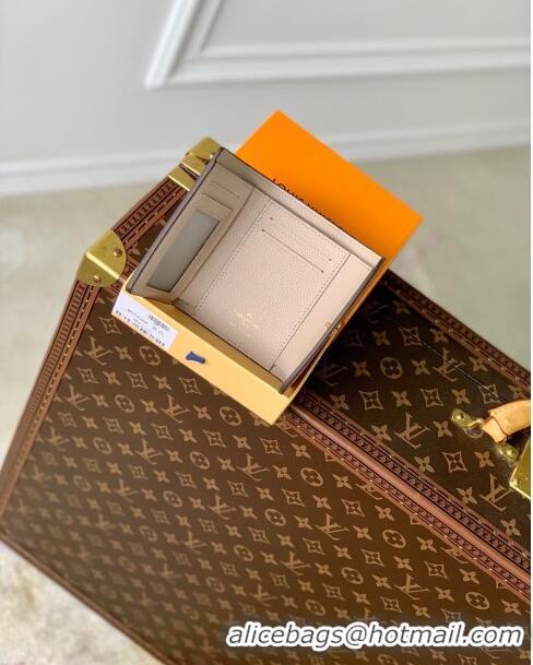 Promotional Louis Vuitton Short Wallet in Monogram Empreinte Leather M60688 Beige 2024