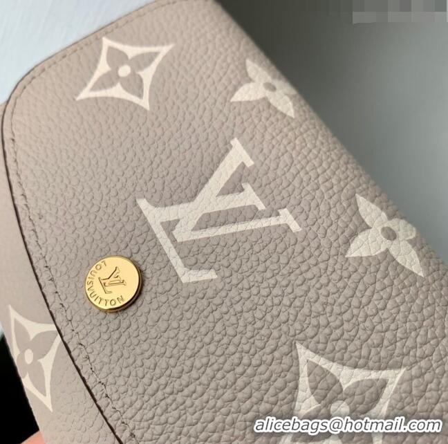 Promotional Louis Vuitton Short Wallet in Monogram Empreinte Leather M60688 Beige 2024