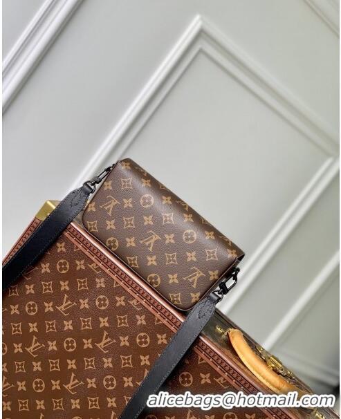 Super Quality Louis Vuitton Montsouris Wearable Wallet in Monogram Canvas M83567 Brown 2024