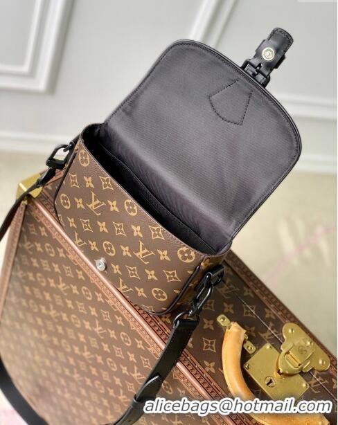 Top Grade Louis Vuitton Montsouris Messenger PM Bag in Monogram Canvas M47060 Brown 2024