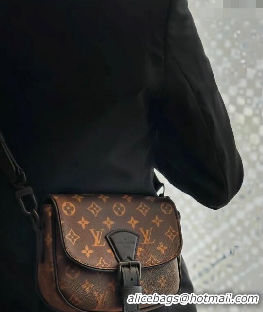 Top Grade Louis Vuitton Montsouris Messenger PM Bag in Monogram Canvas M47060 Brown 2024