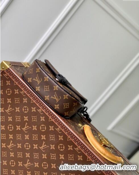 Top Grade Louis Vuitton Montsouris Messenger PM Bag in Monogram Canvas M47060 Brown 2024