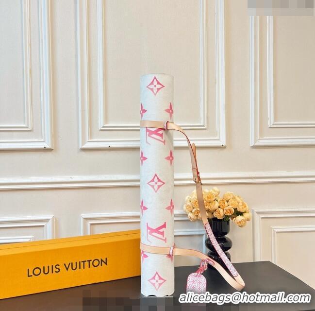 Good Product Louis Vuitton Exercise Mat LV0617 Pink 2024