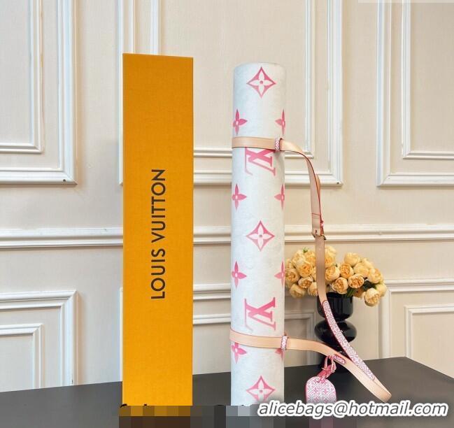 Good Product Louis Vuitton Exercise Mat LV0617 Pink 2024