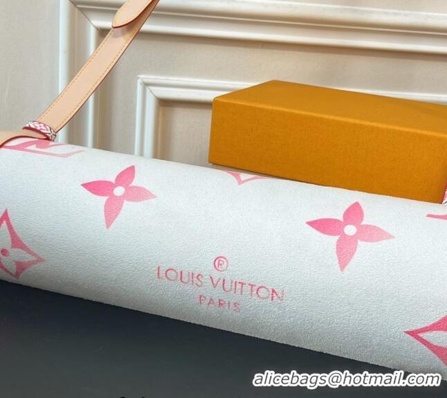 Good Product Louis Vuitton Exercise Mat LV0617 Pink 2024