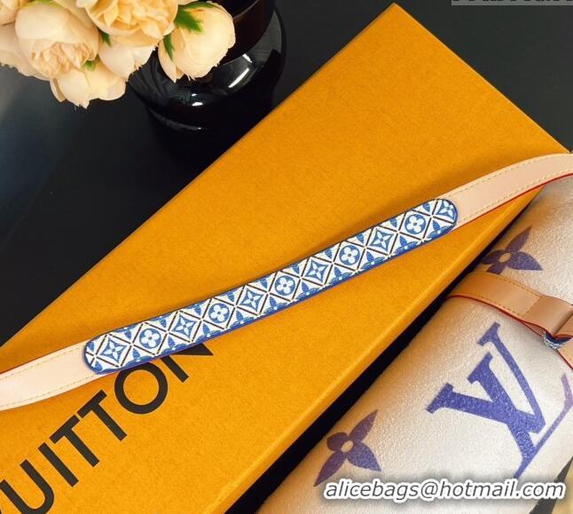 Pretty Style Louis Vuitton Exercise Mat L0617 Blue 2024