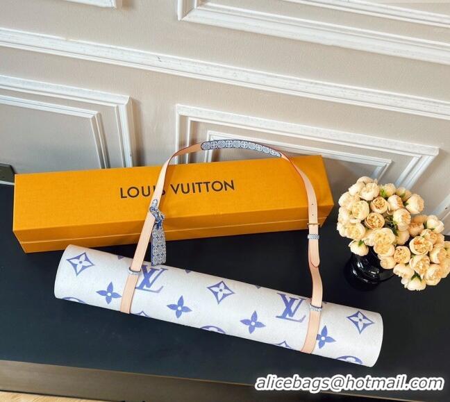 Pretty Style Louis Vuitton Exercise Mat L0617 Blue 2024