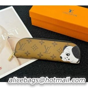 Promotional Louis Vuitton Pencil Pouch Charlotte Monogram M17106 Dog Print 2024