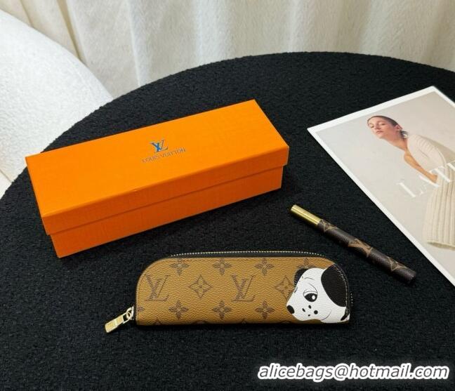 Promotional Louis Vuitton Pencil Pouch Charlotte Monogram M17106 Dog Print 2024