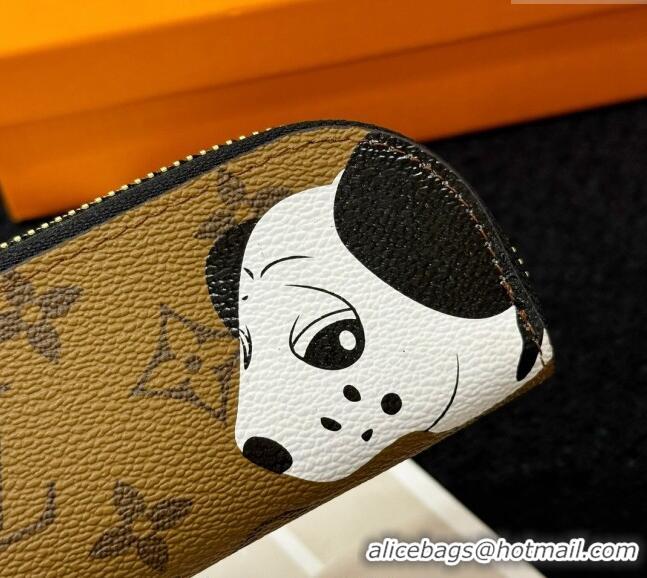 Promotional Louis Vuitton Pencil Pouch Charlotte Monogram M17106 Dog Print 2024