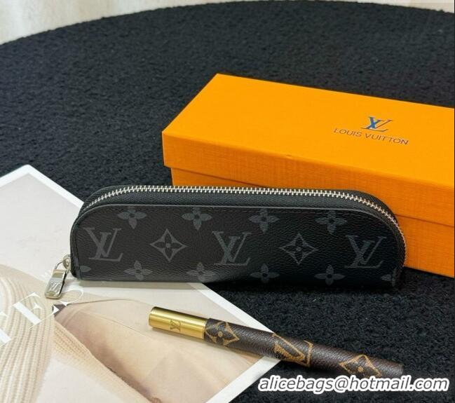 Cheapest Louis Vuitton Pencil Pouch Charlotte M17106 Black Monogram 2024