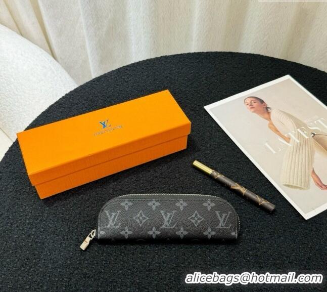 Cheapest Louis Vuitton Pencil Pouch Charlotte M17106 Black Monogram 2024