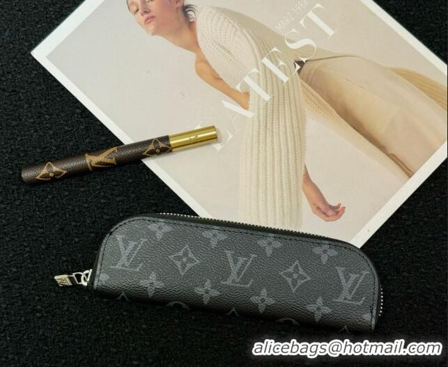 Cheapest Louis Vuitton Pencil Pouch Charlotte M17106 Black Monogram 2024