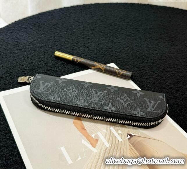 Cheapest Louis Vuitton Pencil Pouch Charlotte M17106 Black Monogram 2024