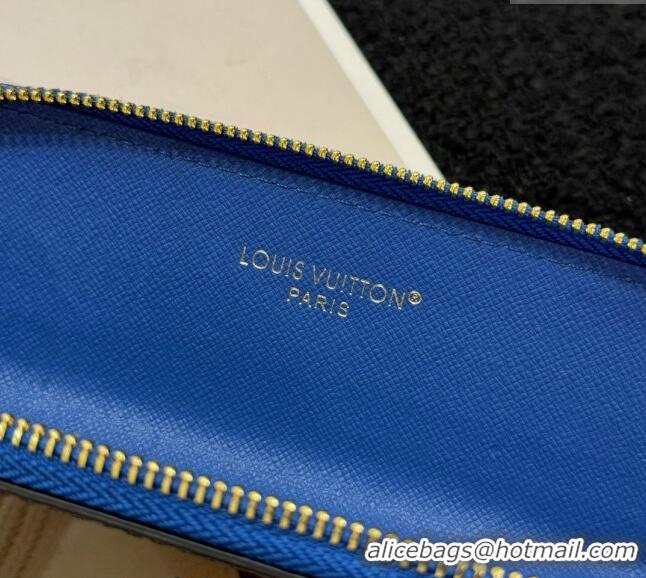 Buy Discount Louis Vuitton Pencil Pouch Charlotte Monogram M17106 Blue 2024