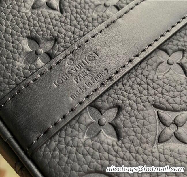 Super Quality Louis Vuitton Keepall Bandouliere 50 in Black Taurillon Monogram Leather M59025 2024