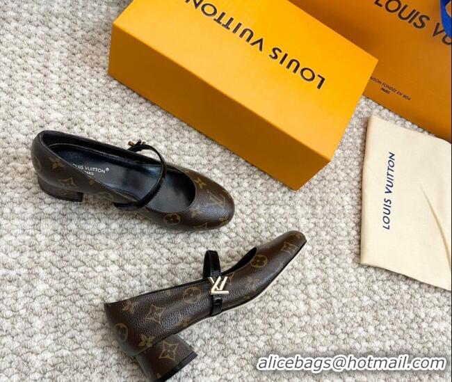 Purchase Louis Vuitton Romy Pumps 3.5cm in Monogram Canvas 606173