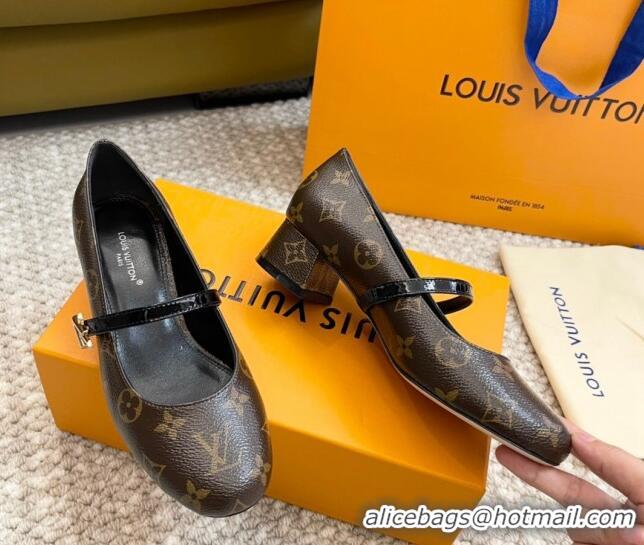 Purchase Louis Vuitton Romy Pumps 3.5cm in Monogram Canvas 606173