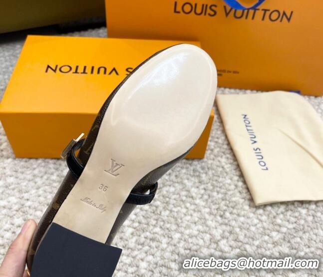 Purchase Louis Vuitton Romy Pumps 3.5cm in Monogram Canvas 606173