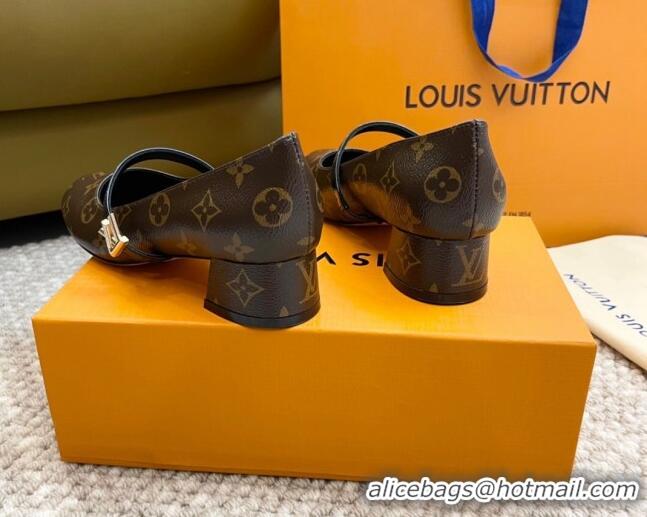 Purchase Louis Vuitton Romy Pumps 3.5cm in Monogram Canvas 606173