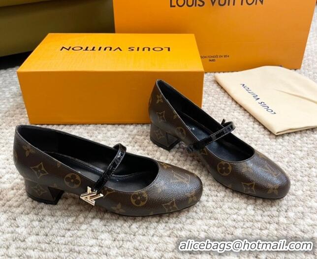 Purchase Louis Vuitton Romy Pumps 3.5cm in Monogram Canvas 606173