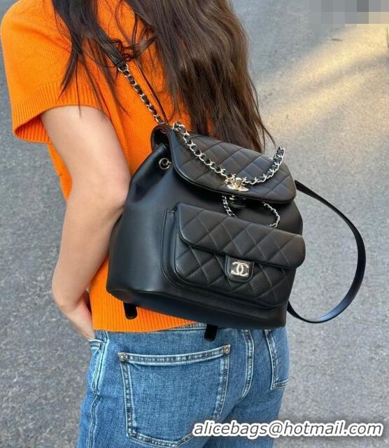 Most Popular Chanel Calfskin Large Backpack AS2908 Black 2024 Original Quality