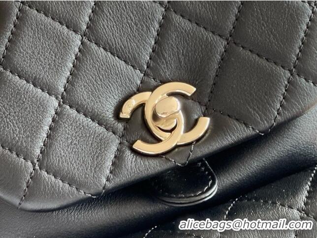 Fashion Show Collections Chanel Calfskin Small Backpack AS2908 Black 2024 Original Quality