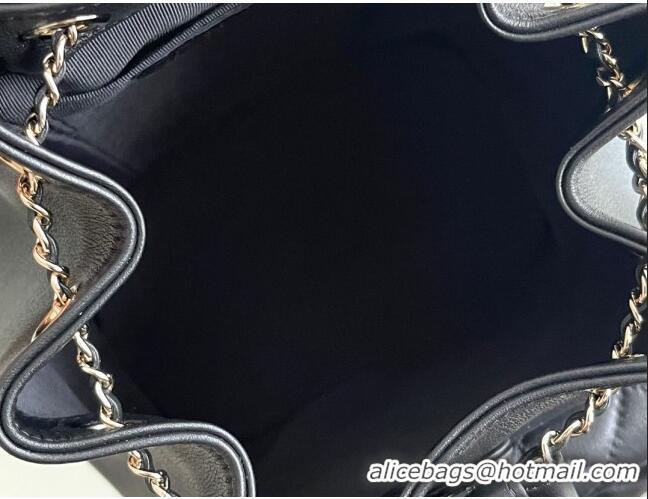 Fashion Show Collections Chanel Calfskin Small Backpack AS2908 Black 2024 Original Quality