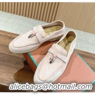 ​Shop Grade LP Summer Charms Walk Loafers in Suede LP010901 Nude Pink 2024 Top