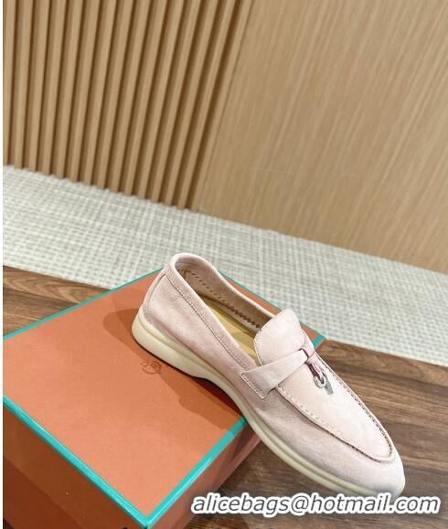 ​Shop Grade LP Summer Charms Walk Loafers in Suede LP010901 Nude Pink 2024 Top