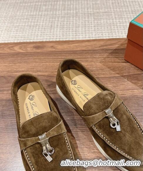 New Design LP Summer Charms Walk Loafers in Suede LP010901 Green 2024 Top