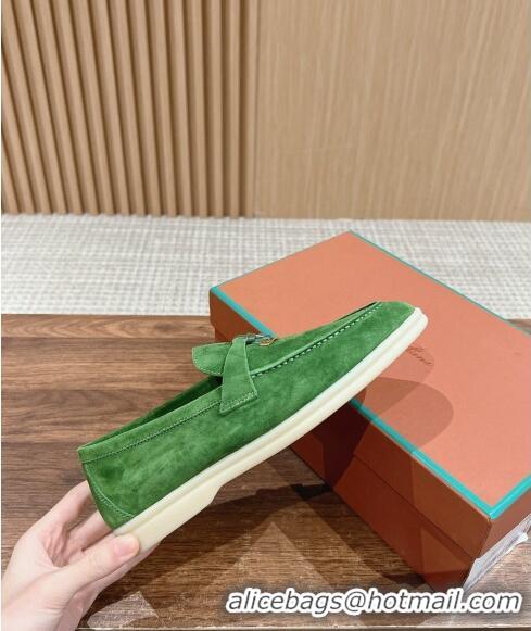 ​Trendy Design LP Summer Charms Walk Loafers in Suede LP010901 Bright Green 2024 Top