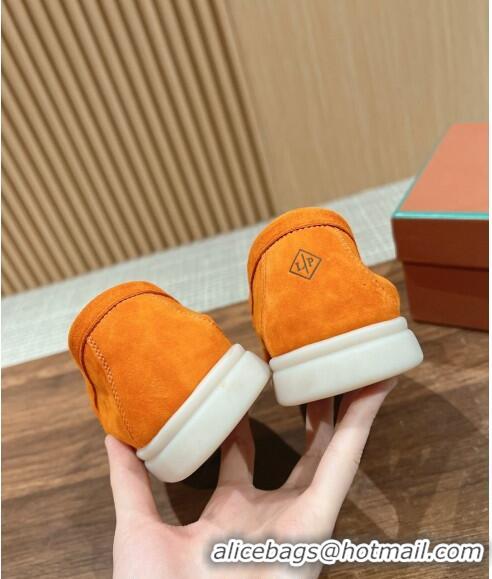 Fashion Discount LP Summer Charms Walk Loafers in Suede LP010901 Orange 2024 Top