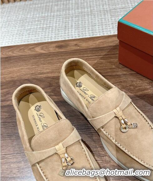 ​Modern Classic LP Summer Charms Walk Loafers in Suede LP010901 Beige 2024 Top