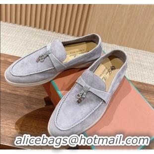 ​Hot Style LP Summer Charms Walk Loafers in Suede LP010901 Dusty Purple 2024 Top